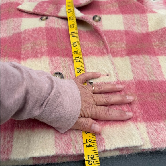 Women’s Peach Love California Wool Blend Pink Coat - New with Tag. Medium - Picture 14 of 15